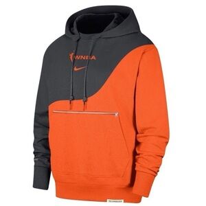 NWT Nike Men’s WNBA League Standard Issue Hoodie, Dri-Fit, Orange/Gray